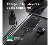 Intenso - 7806510 adaptador e inversor de corriente Interior 65 W Negro