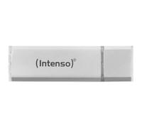 Intenso ALU Line - Memoria USB 2.0, 128 GB, Color Plateado
