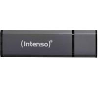 Intenso Alu Line - Memoria USB 2.0 de 4 GB, color antracita
