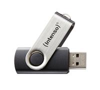 Intenso Basic Line - Flash Drive 64 GB - USB 2.0, Silver/Black