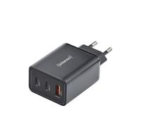 Intenso - Cargador Pared GAN W65ACC- Negro