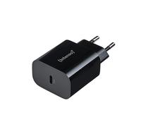 Intenso Cargador USB-C de 20 W con Power Delivery (PD 3.0) y PPS - Cargador rápido con Enchufe Europeo - Fuente de alimentación USB-C Compatible con iPhone 15/16/17, Samsung Galaxy, Google Pixel