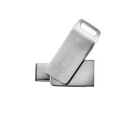 Intenso cMobile - Memoria USB de 64 GB, color plata