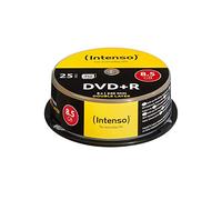 Intenso - DVD+r 8.5gb 8X Double Layer 25er cakebox - DVD+RW vírgenes (8,5 GB, DVD+r, 240 min, Caja para Pastel, 8X)