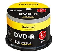 Intenso dvd+r - juego de 50 dvd en blanco (4,7 gb, 16x)