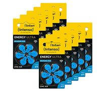 Intenso Energy Ultra 7504446MP PR44 Pilas para audífonos, Tipo 675, 60 Unidades, Azul, 10 blísteres de 6 Unidades Cada uno