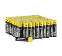 Intenso Energy Ultra AAA Micro LR03 - Pilas alcalinas (100 Unidades), Color Amarillo y Negro