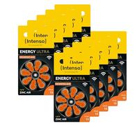 Intenso Energy Ultra PR 48-13 - Pilas para audífonos (80 Unidades, Tipo 13), Color Naranja
