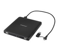 Intenso Grabadora externa de Blu-ray EOD 500BD Slim USB 3.2 para ordenador portátil, ordenador de sobremesa, iMac, MacBook, Windows, MacOS, incluye software de grabación Ashampoo Burning Studio, color