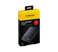 INTENSO 2TB 2.5" Memory Case USB 3.0 disco duro externo 2000 GB Negro