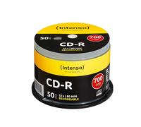 Intenso Intenso 1001125 CD-R 52x 50 Pack Cakebox 50 spindle (CD)