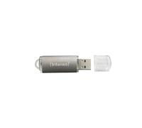 Intenso Jet Line 64 GB - Memoria USB-A - Super Speed USB 3.2 Gen 1x1, Plata, Aluminio