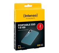 Disco duro externo solido ssd intenso tx100 2tb usb tipo c