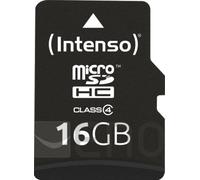 Intenso micro sdhc - tarjeta micro sdhc de 16 gb (adaptador de memoria