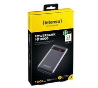 Intenso - PD10000 Polímero de litio 10000 mAh Antracita