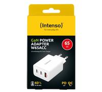 Intenso - POWER ADAPTER 1XUSB-A/2XUSB-C/7806512 Universal Blanco Corriente alterna Carga rápida Interior