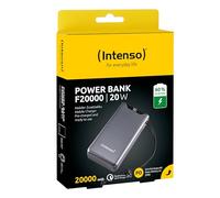 Intenso - 7332054 batería externa Polímero de litio 20000 mAh Gris