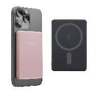 intenso powerbank mw5000 magsafe rosado