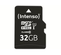 Intenso Professional MicroSDHC Memory Card, Class 10 UHS-I, 32 GB, blue