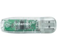 Intenso rainbow line unidad flash usb 32 gb usb tipo a 2.0 transparent