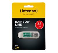 Intenso - Rainbow Line unidad flash USB 32 GB USB tipo A 2.0 Transparente