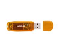 Intenso - Rainbow Line unidad flash USB 64 GB USB tipo A 2.0 Naranja