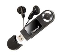 Intenso Reproductor de MP3 Music Walker de 16 GB, Color Negro