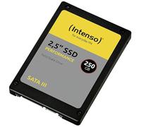 Intenso SSD SATA III de 2,5 pulgadas, 250 GB, 550 MB/s, disco duro negro