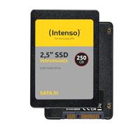 Intenso SSD SATA III de 2,5 pulgadas, 250 GB, 550 MB/s, disco duro negro