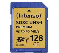 Tarjeta de memoria SDHC Premium Class10 UHS-I de 128 GB - INTENSO
