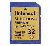 Tarjeta SD Intenso 32GB SDHC Clase 10 UHS-I 90 MB/s resistente