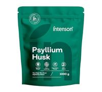 Intenson Cáscara de Psyllium, 1000 g, Alto Contenido en Fibra