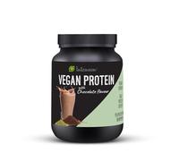 Intenson Proteína vegana en polvo Sabor: Chocolate [600 g], Guisantes en polvo de proteína deliciosa y cáñamo