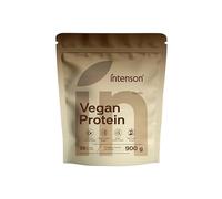 Intenson Vegan Protein Powder Vainilla, 900 g, 21,9 g de Proteína por Porción, 30 Porciones, Mezcla de Guisante y Cáñamo, 100% Vegetal, Sin Lactosa, Sin Gluten, Sin Azúcar, Fórmula Clean