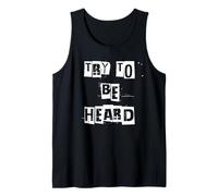 Intenta ser escuchado Camiseta sin Mangas