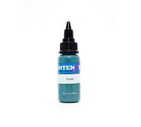 INTENZE Tatuaje Colore Azul 30ml - Earth - Original:Tinta vegana para tatuajes permanentes vivos, color para tatuajes permanentes, Stick&Poke con consistencia perfecta.