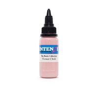INTENZE Tatuaje Colore Rosa 30ml - The Boris Collection Flower Child - Original:Tinta vegana para tatuajes permanentes vivos, color para tatuajes permanentes, Stick&Poke con consistencia perfecta.
