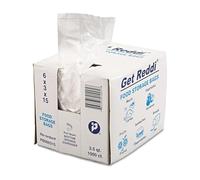 Inteplast grupo IBS pb060315 Get Reddi alimentos y utilidad bolsa de plástico, 6 "x 3" x 15, "3.5qt, 0,68 mil, claro, 1000 bolsas