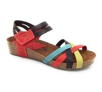 INTER-BIOS 5338 Sandalia cuña Multicolor - 38