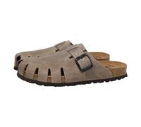 INTER-BIOS 7506 Sandalias de piel para mujer, en color pardo, con puntera cerrada y hebilla, frescas y ligera, hechas en España por Interbios MUJER SANDALIAS PARDO 37, 2377337