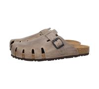 INTER-BIOS 9570 Sandalias de Piel para Hombres, Color Pardo, diseño Tipo Zuecos, Puntera Cerrada y Hebilla al Frente, Hechos en España, Ideales para Usar en Verano Hombre Sandalias Pardo 43, 2378543