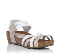 INTER-BIOS Cuñas Interbios 5338 Gris y Blanco - Talla: 37 genero: Mujer