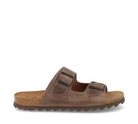 INTER-BIOS - Sandalias en piel con hebillas ajustables 9560 para: HOMBRE color: PARDO talla: 40, 492725-40