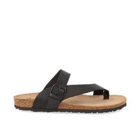 Inter Bios - Sandalias en Piel, Hebilla Ajustable 9511 para: Hombre Color: Negro Talla: 43