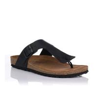 Inter Bios - Sandalias Planas 9510 Hombre Negro - 43