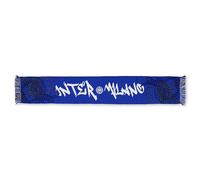 Inter - Bufanda Bold Collection, colección Graffiti, Bufanda Unisex Adultos, Made in Italy, Producto Oficial, Color Azul
