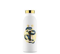 Inter - Clima Bottle, Botella térmica de 500 ml, botella termo con tapón 100% hermético (12 horas bebidas calientes 24 horas frías), ecológica de acero inoxidable - Producto oficial
