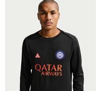 Inter de Milán Academy Pro SE Camiseta de fútbol de manga larga para antes del partido Nike ACG Dri-FIT - Hombre - Negro XL