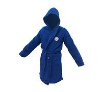 Inter Hermet Accappatoio in Microspugna - Albornoz unisex para adultos, color azul, 44