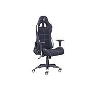 Inter Link - Gaming - Silla de Oficina - Silla ergonómica - Blanco y Negro - Gaming Blanco